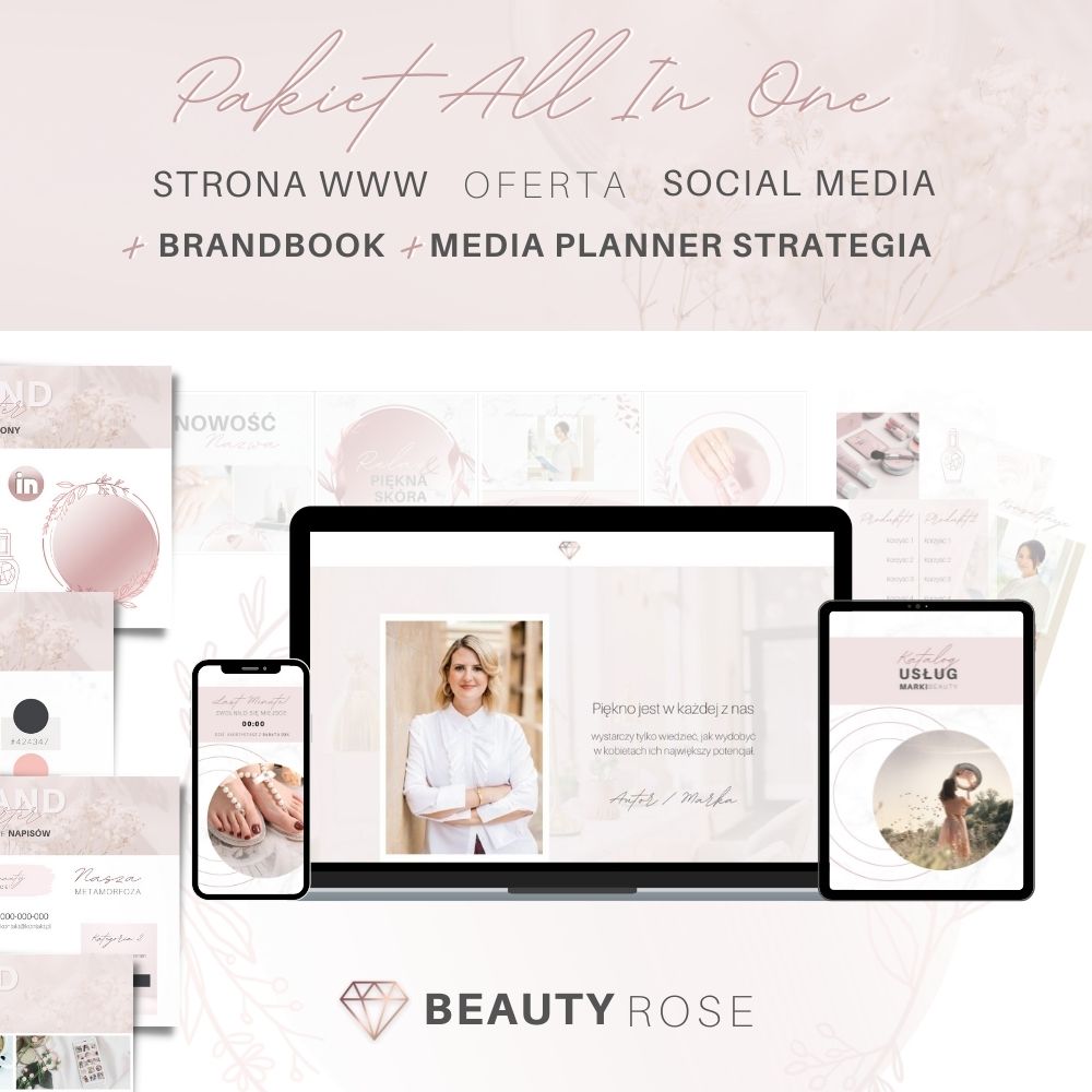 Szablony Canva Marka Beauty